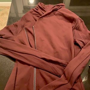 Lululemon zip up yoga sweatshirt